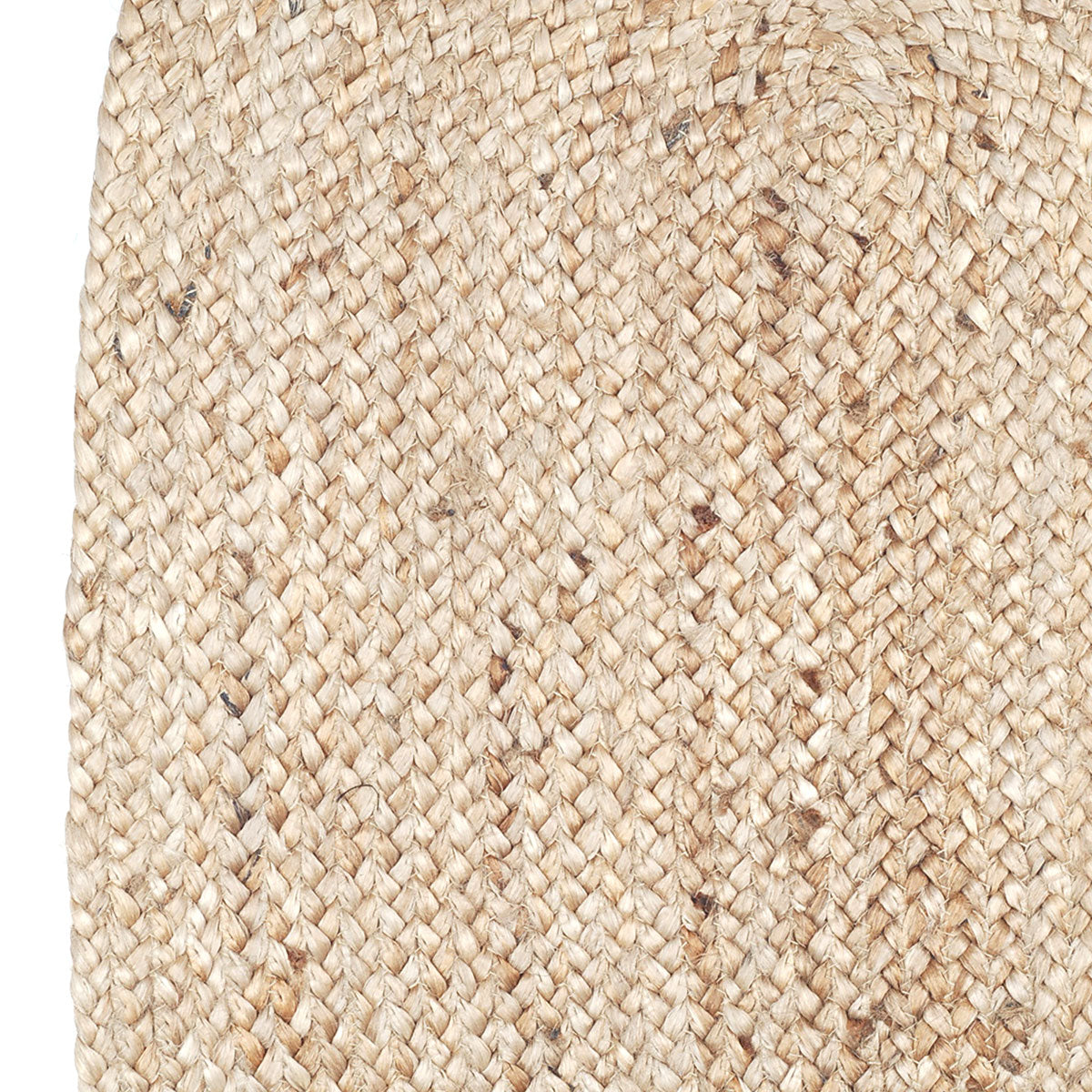 Alfombra oval yute 85x55cm