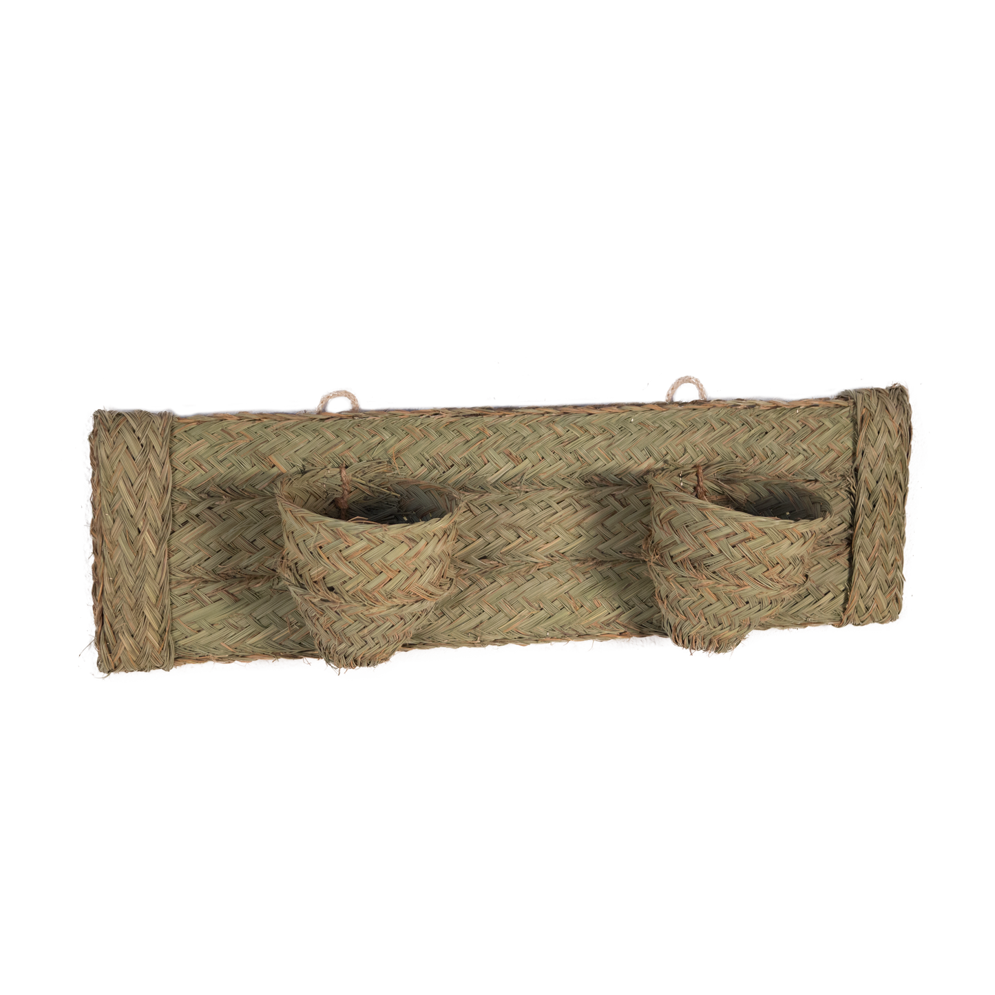 Macetero doble de pared, horizontal