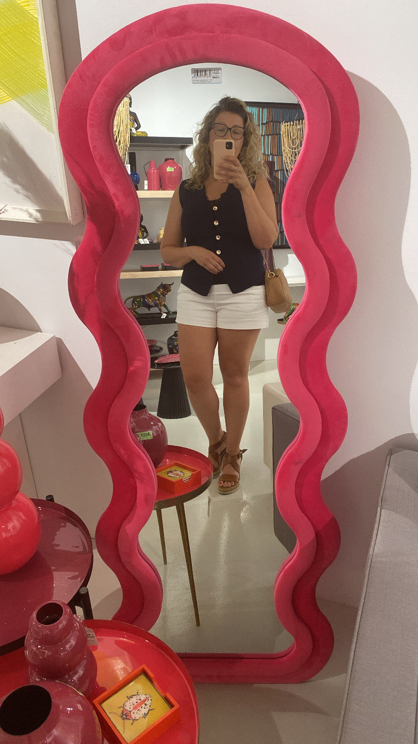 Espejo NIRA fucsia