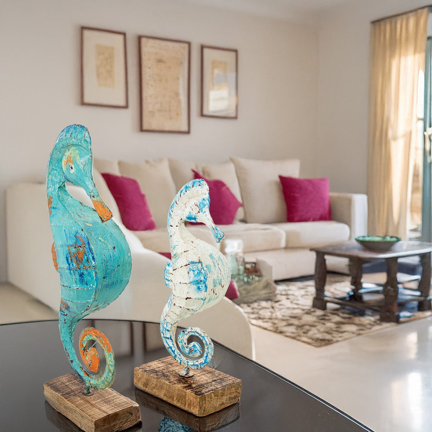 Figura caballito de mar - pequeño