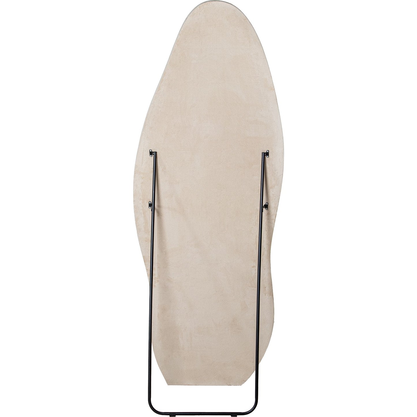 Espejo terciopelo beige TILDA