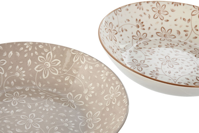 Vajilla Dorea - set de 4 platos hondos