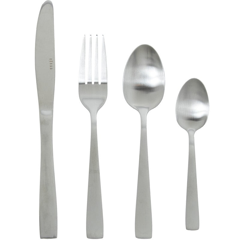 Set de 24 cubiertos Lucía - mate