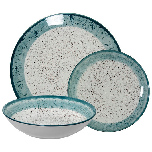 Vajilla Dot Azul