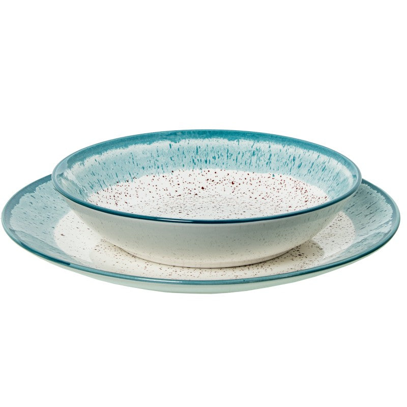 Vajilla Dot Azul