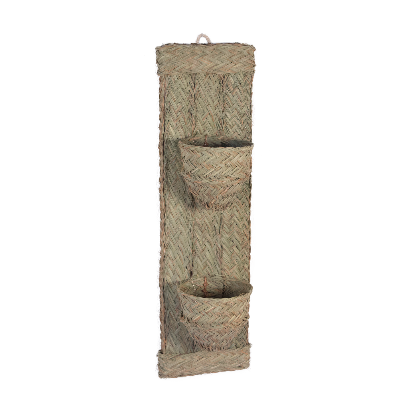 Macetero doble de pared, vertical