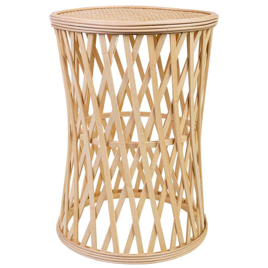 Taburete de bambú
