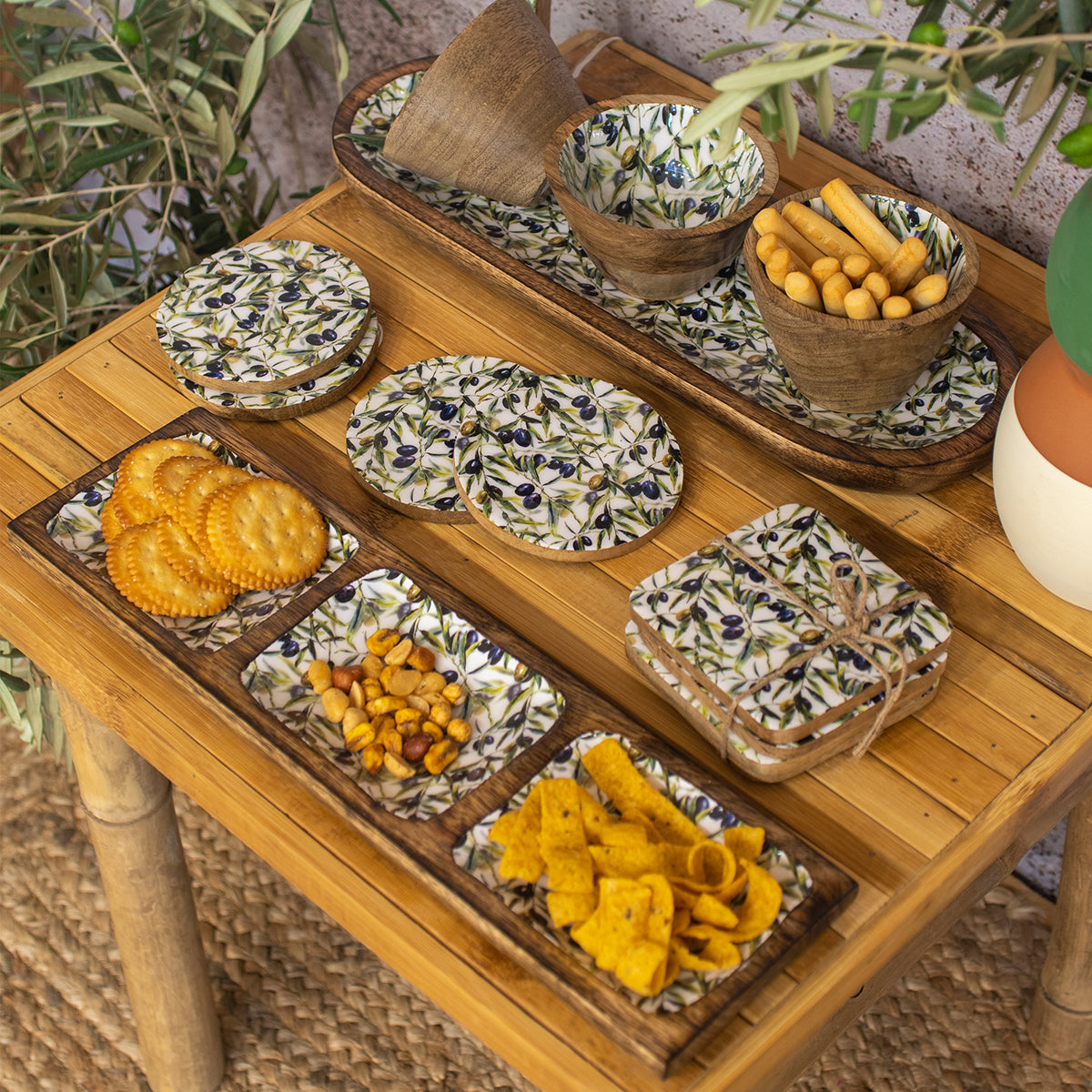 Bandeja aceitunas