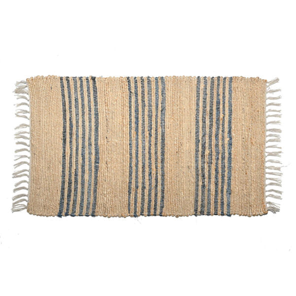 Alfombra yute rayas
