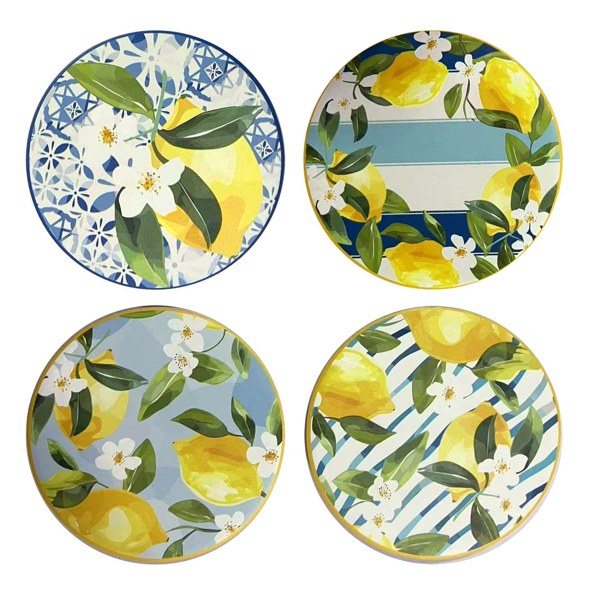 Set de 4 salvamanteles Mediterráneo