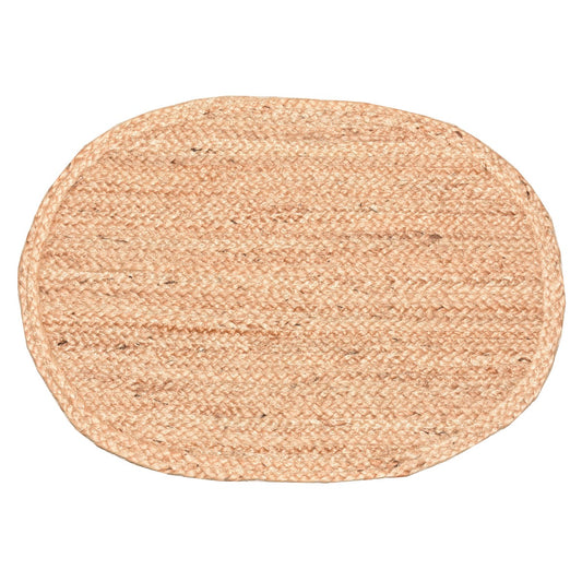 Alfombra oval yute pequeña