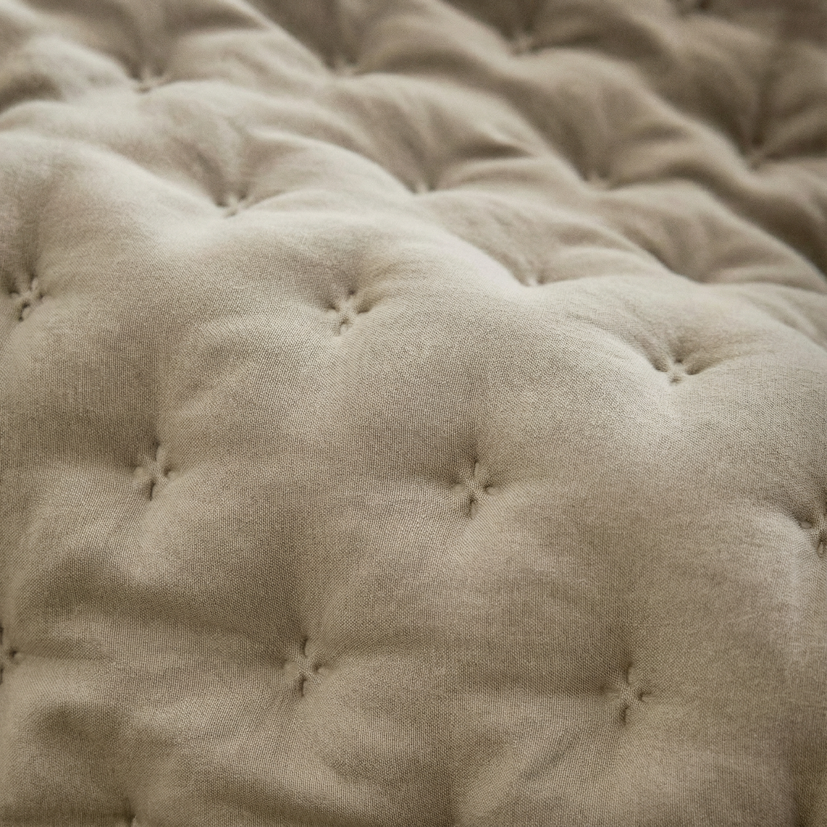 Colcha lisa acolchada Beige Claro tacto suave: 90 (180x280 cm)