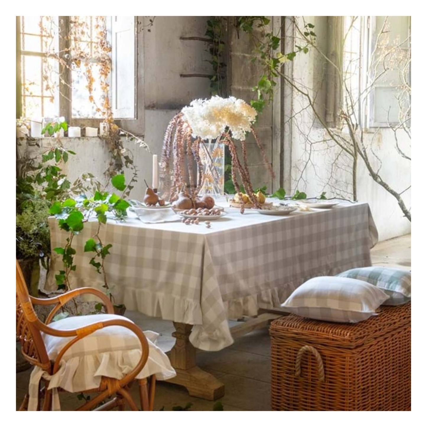 Mantel Blanc Mariclo´ Lina