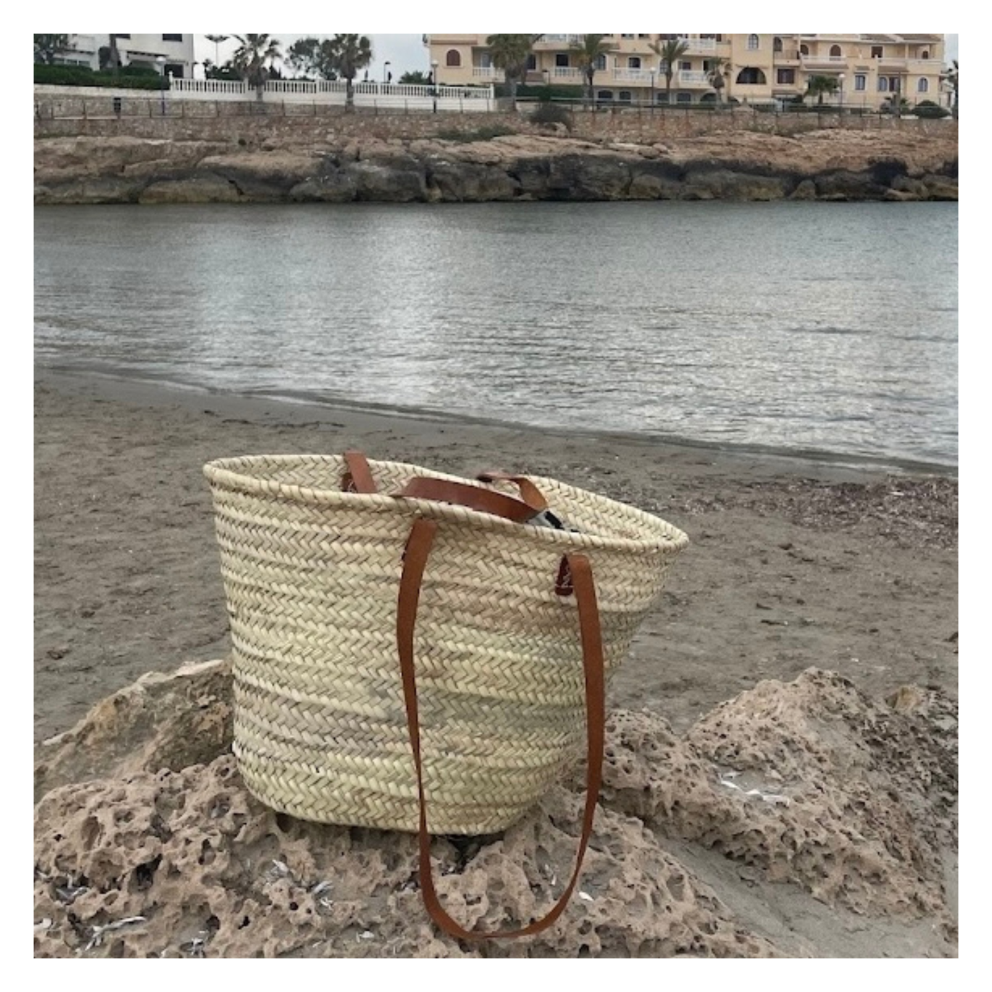 Bolso capazo de palma