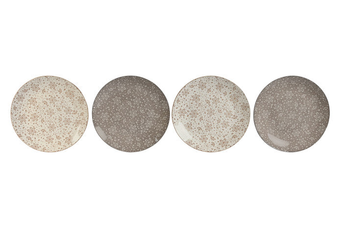 Vajilla Dorea - set de 4 platos llanos