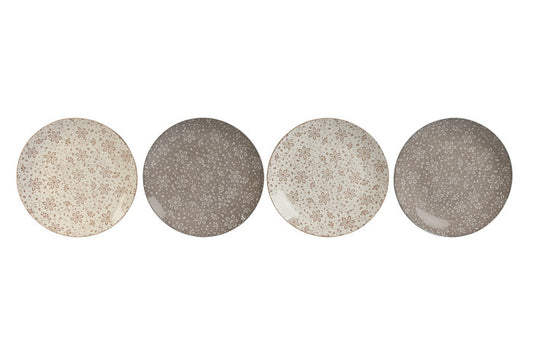 Vajilla Dorea - set de 4 platos llanos