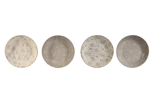Vajilla Dorea - set de 4 platos hondos