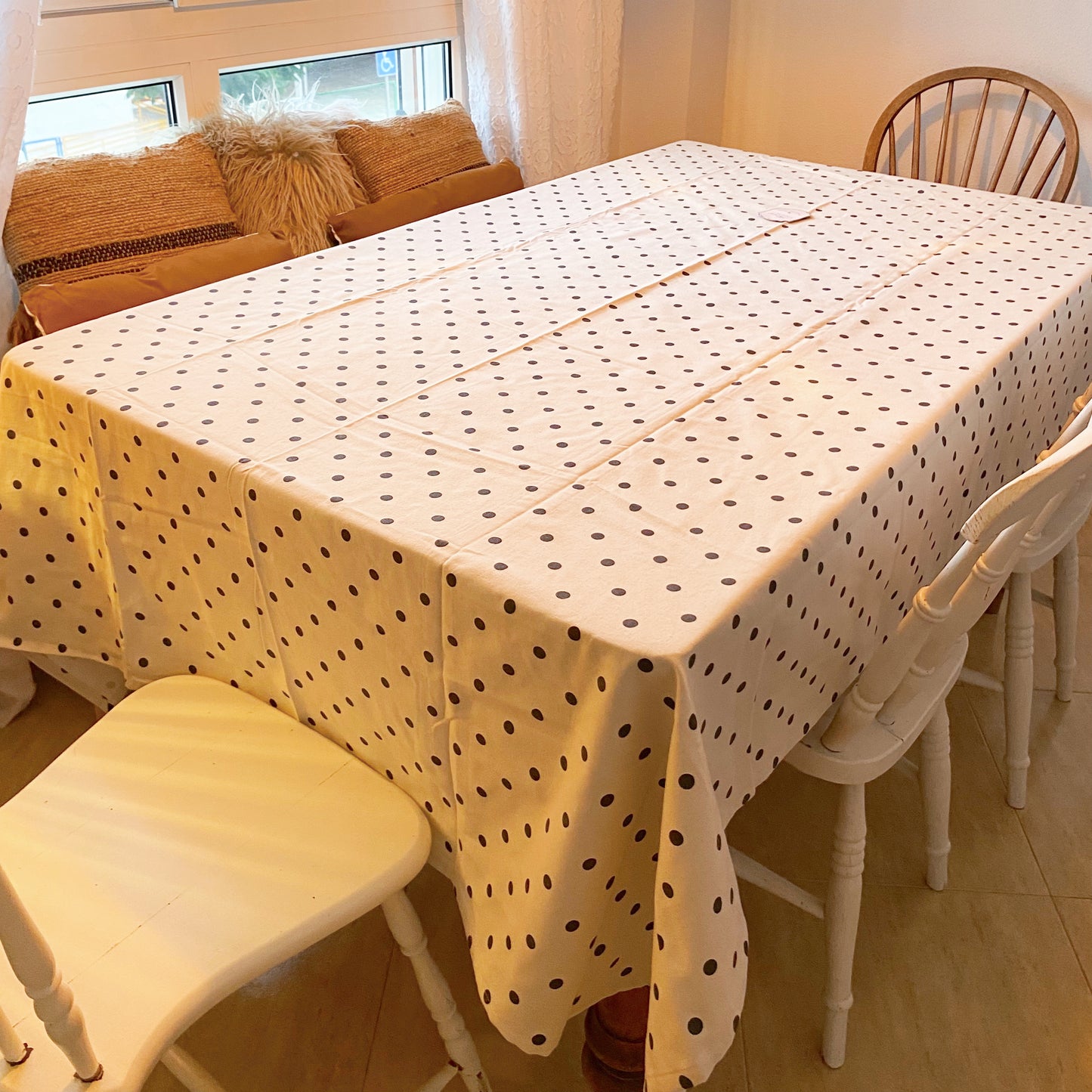 Mantel lunares - Blanc Mariclo´