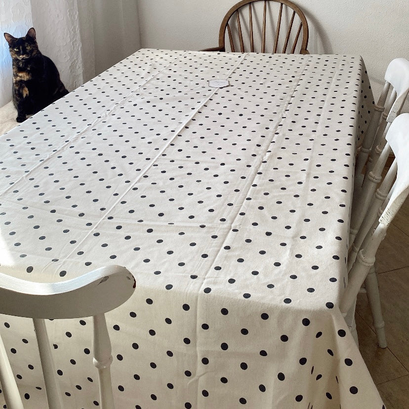 Mantel lunares - Blanc Mariclo´