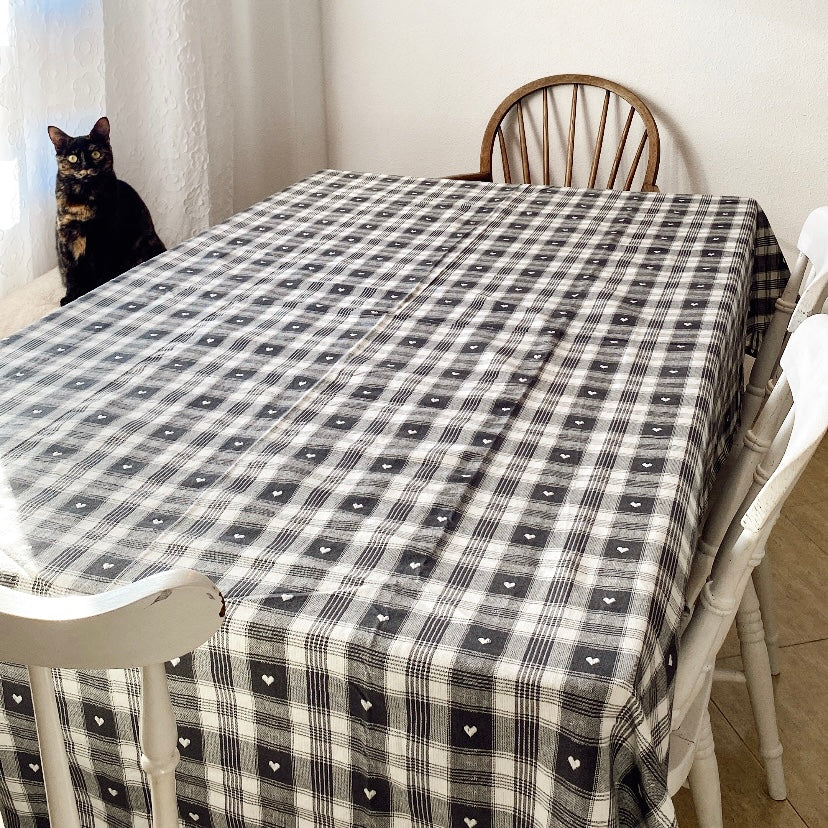 Mantel cuadros - Blanc Mariclo´