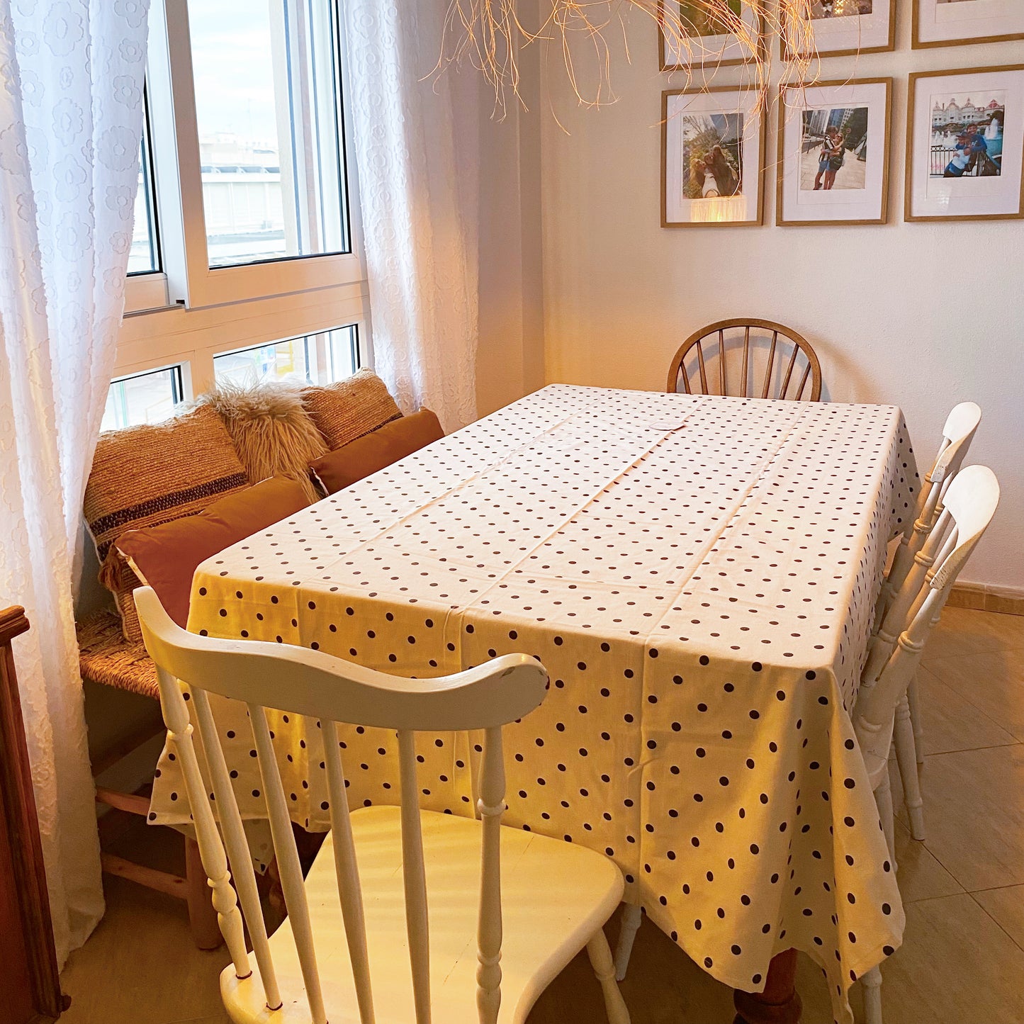 Mantel lunares - Blanc Mariclo´