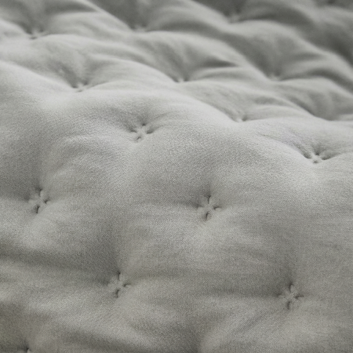 Colcha lisa acolchada Gris Plata tacto suave: 150 (250x280 cm)