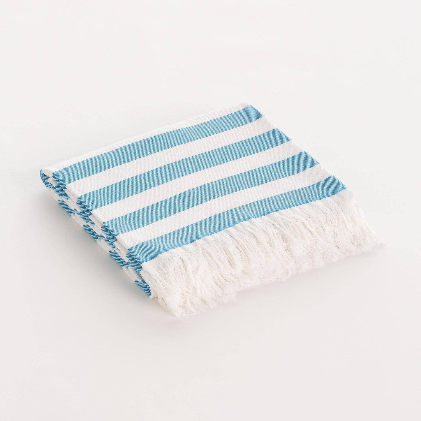 Fouta Pareo Toalla de Playa Algodón Suave con Flecos SALMA: Malva / 190x180 cm