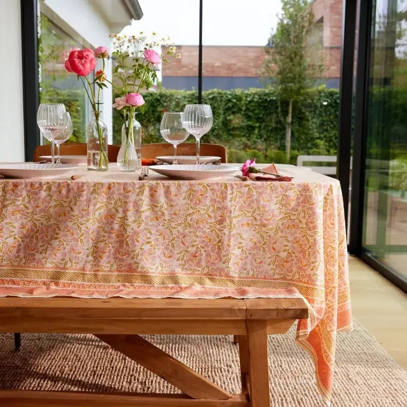 Mantel - Petunia Rosa: 170 x 250