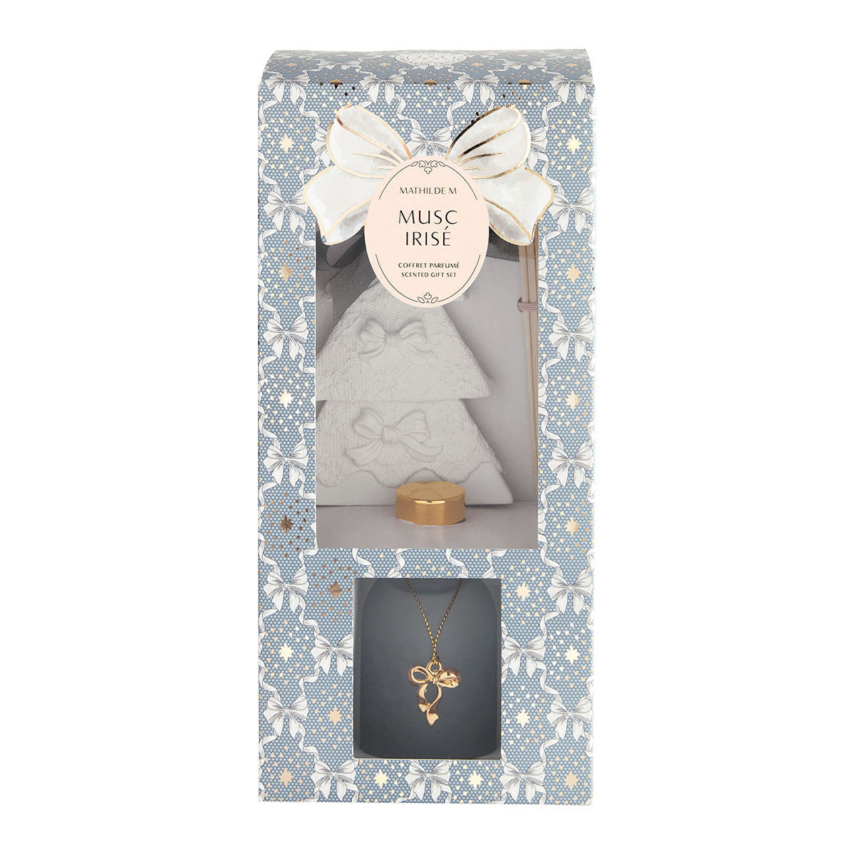 Set difusor de fragancias Party Ribbons  y pieza de decoración perfumada