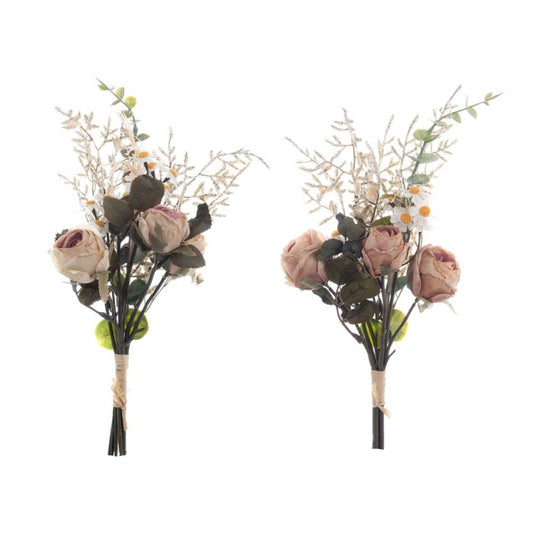 Ramillete silvestre con rosas
