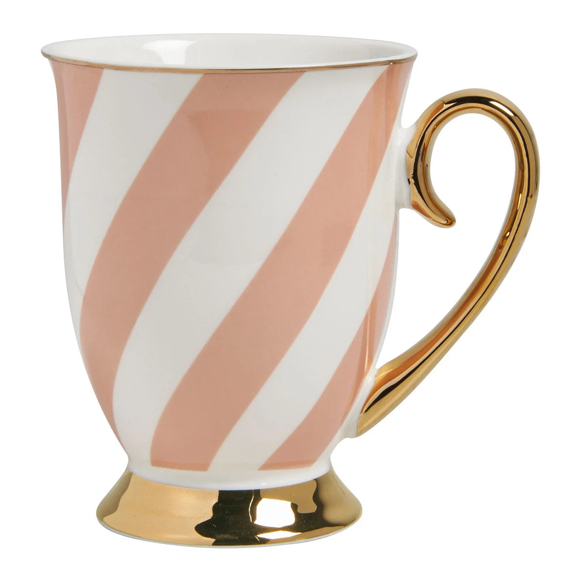 Taza Mug Madame de Récamier con rayas pastel