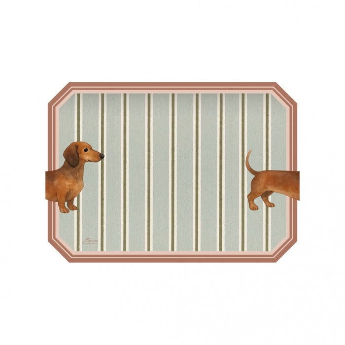Mantel individual Teckel - set de 2