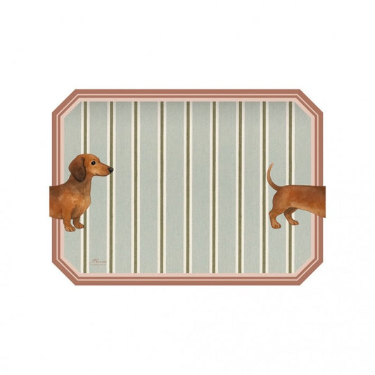 Mantel individual Teckel - set de 2