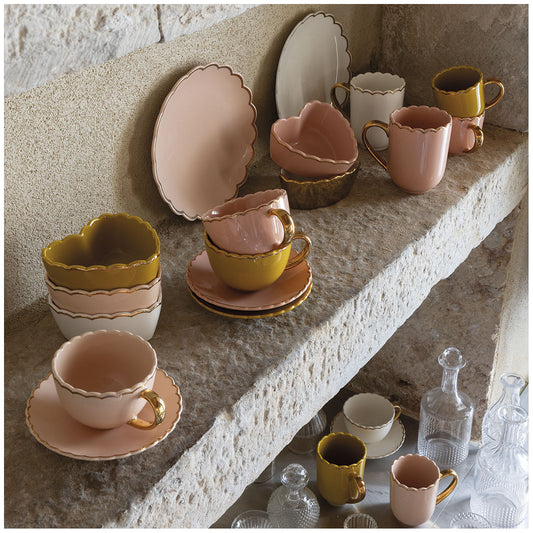 Set de dos mug Margarita rosa